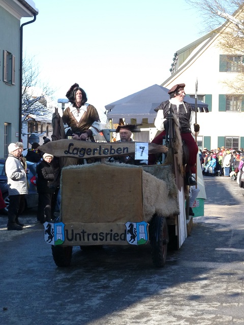 Untrasried - Lagerleben auf dem Faschingsumzug Obergünzburg 2013