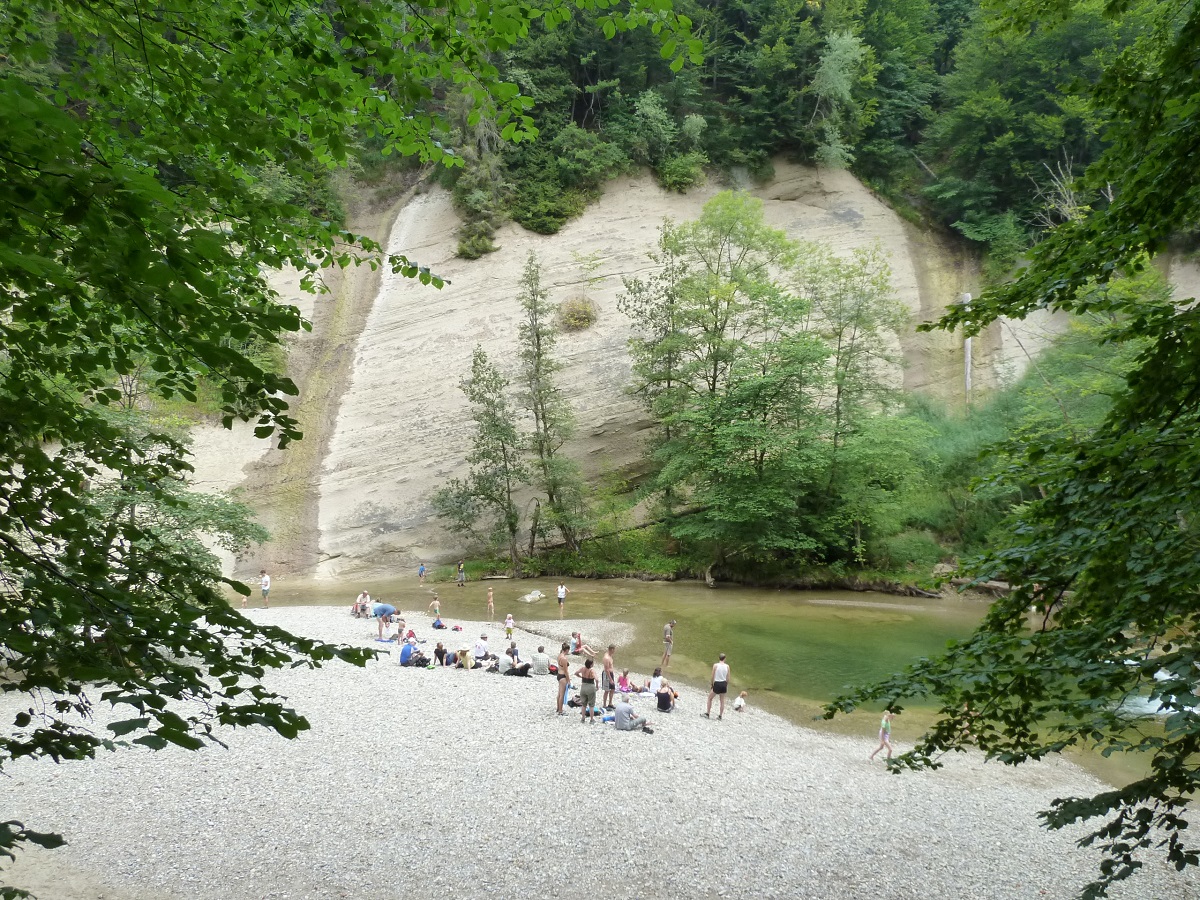 Im Eistobel bei Grünenbach im Allgäu