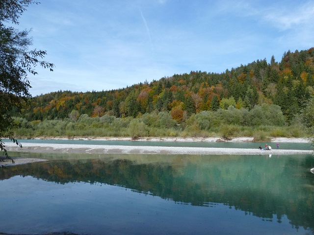 Der Lech am Walderlebniszentrum Ziegelwies