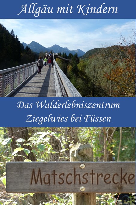 Walderlebniszentrum Ziegelwies bei Füssen im Allgäu