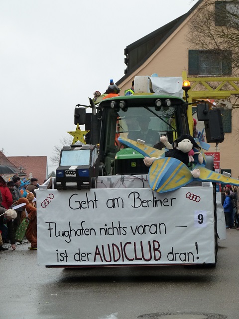 Faschingsumzug Obergünzburg-Audiclub