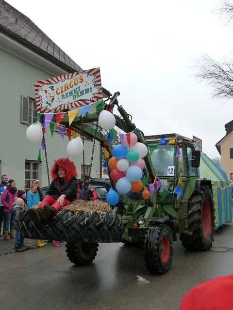 Faschingsumzug Obergünzburg 2014 - Zirkus