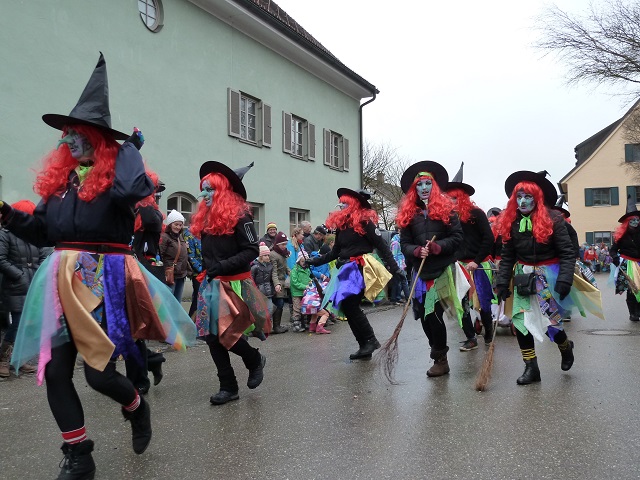 Faschingsumzug Obergünzburg - Hexen