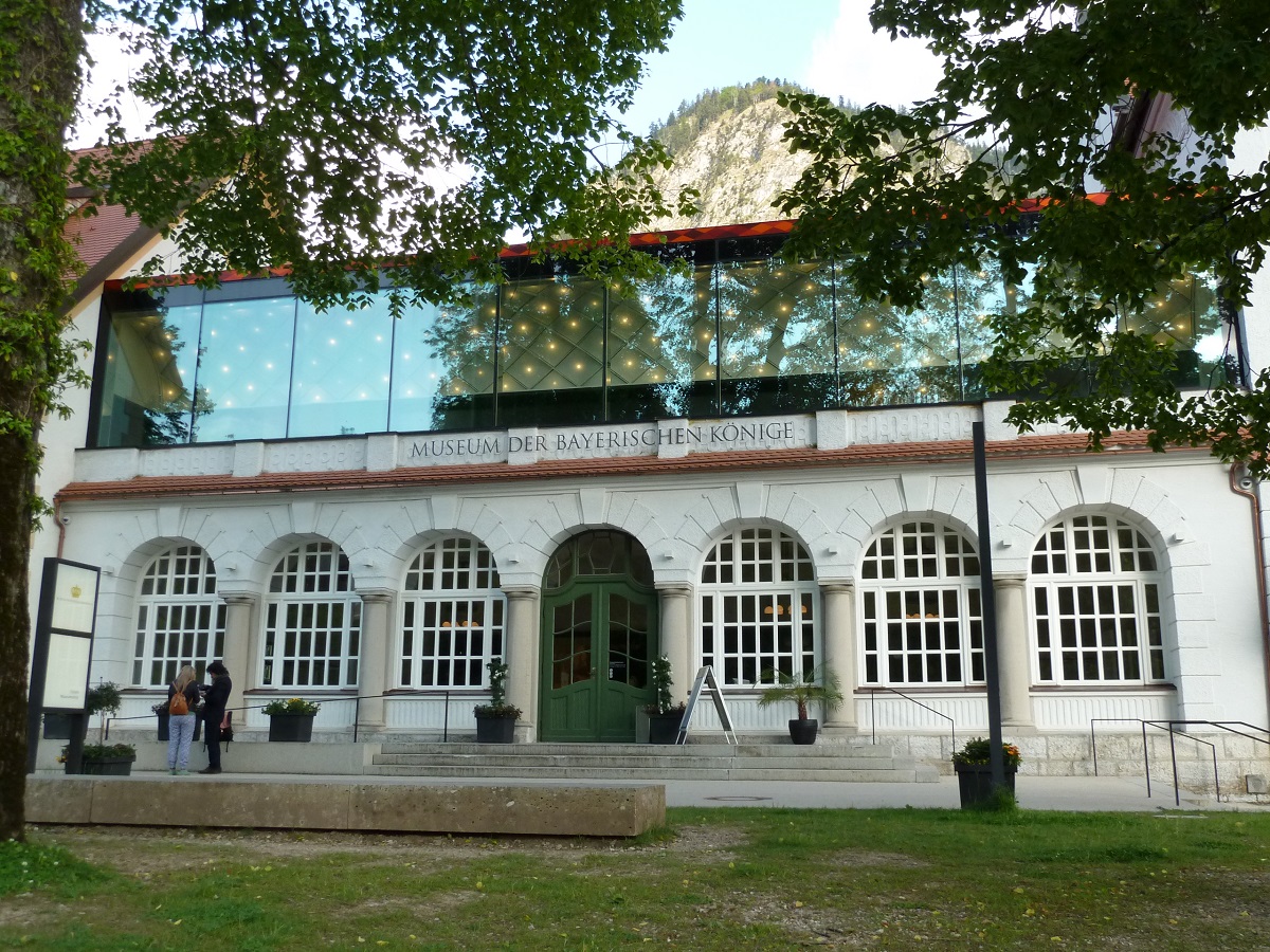 Museum der bayerischen Könige in Hohenschwangau - Außenansicht
