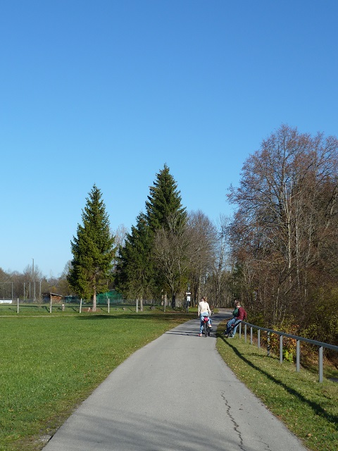 Radweg um den Forggensee bei Füssen