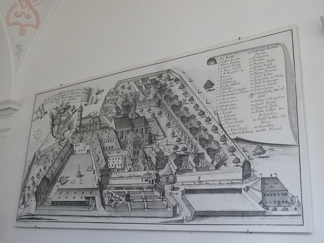 Kartause Buxheim - Ansicht von 1755