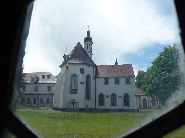 Kartause Buxheim - Blick auf Klosterkirche