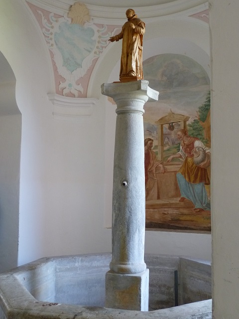 Kartause Buxheim - Statue des Heiligen Bruno