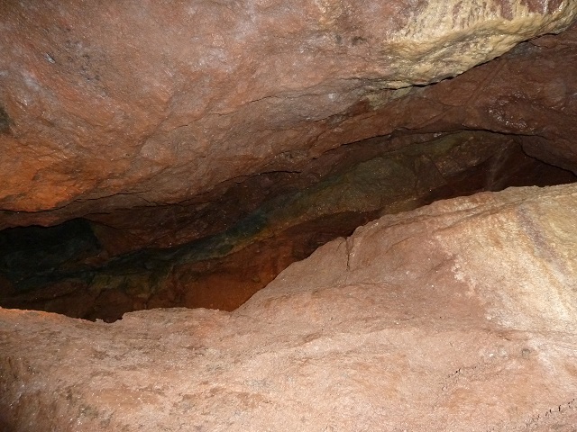 Erzader in der Anna-Grube am Grünten