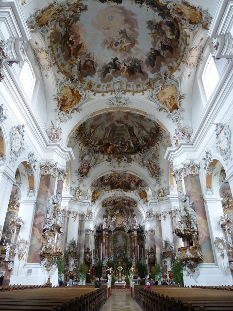 Innenraum der Basilika Ottobeuren