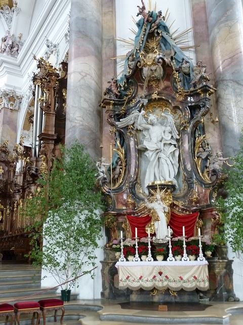 Basilika Ottobeuren Allegorie der Klugheit