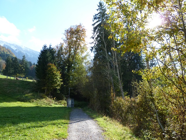 Wanderweg am Galetschbach bei Rettenberg