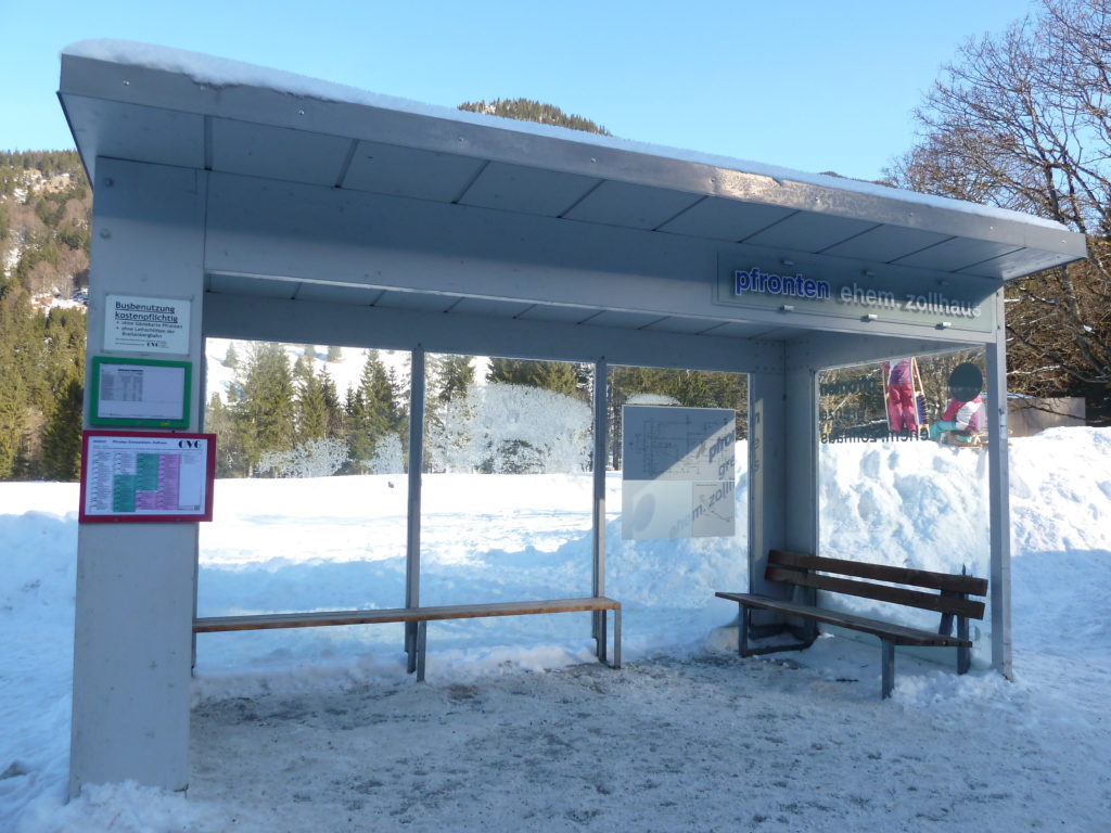 Bushaltestelle ehemaliges Zollhaus Pfronten