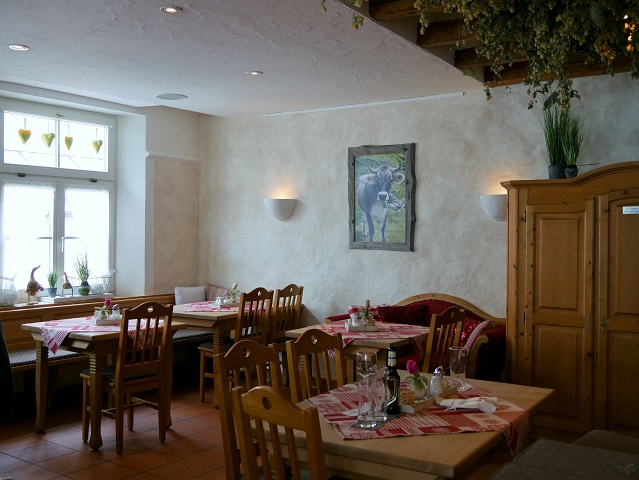 Gaststube im Restaurant Schalander in Kempten 