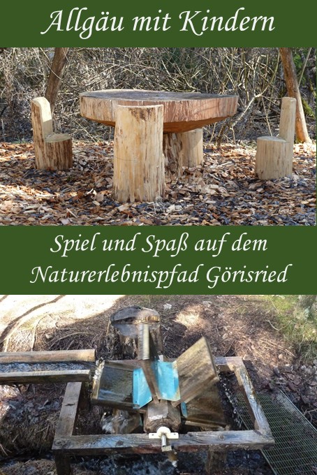 Spiel und Spaß auf dem Naturerlebnispfad Görisried im Allgäu