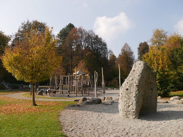 Abenteuerspielplatz im Kurpark Bad Wurzach