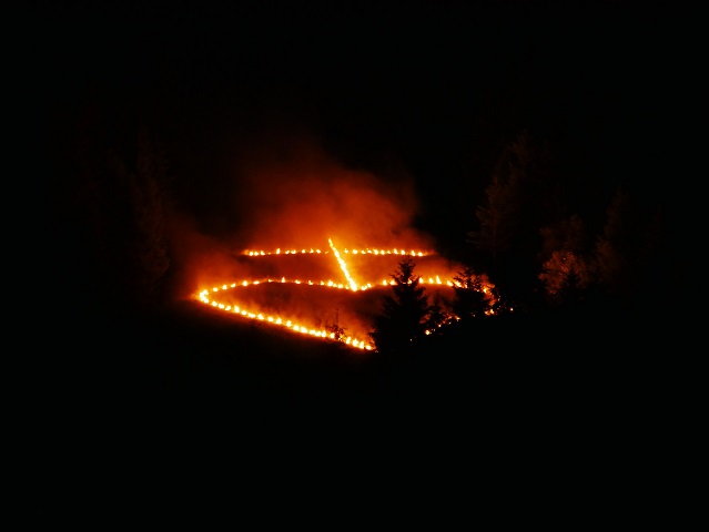 Flammenherz am Neunerköpfle im Tannheimer Tal