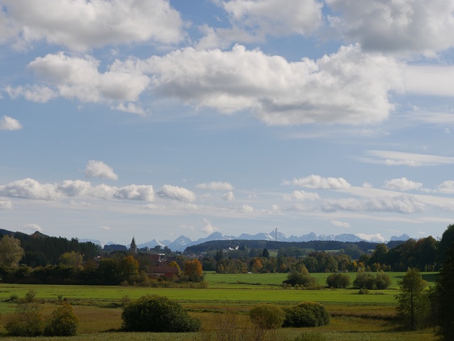 Landschaft - das Günztal bei Obergünzburg #FopaNet