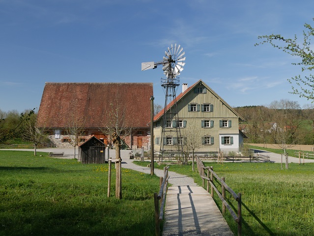 Eingang zum Bauernhaus-Museum Wolfegg