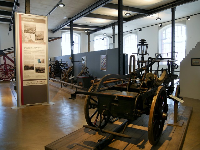 Feuerwehrmuseum Kaufbeuren - Ausstellung im Obergeschoss