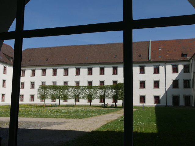 Blick in den Innenhof der Residenz Kempten
