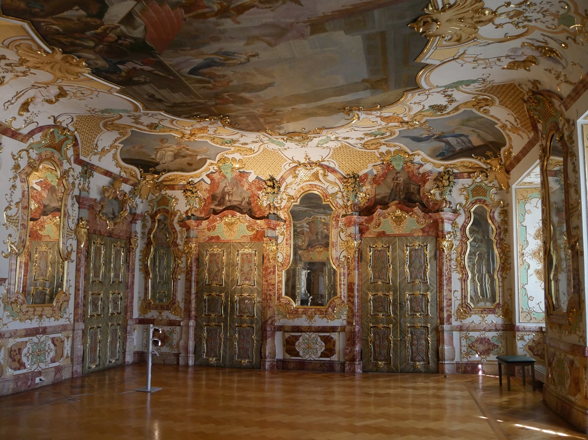 Fürstäbtliches Wohnzimmer in der Residenz Kempten