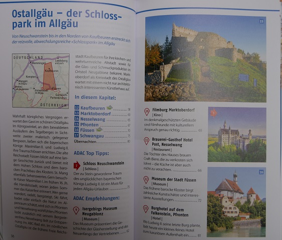 ADAC-Reiseführer Allgäu - Blick ins Buch