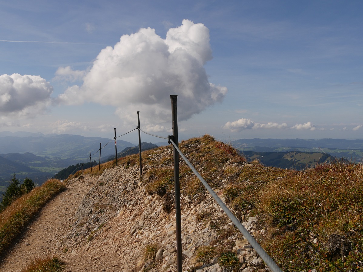 Auf der Panorama-Rundtour übers Hochgrat