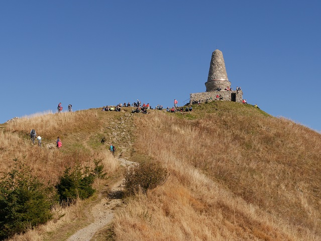 das Jägerdenkmal auf dem Grünten