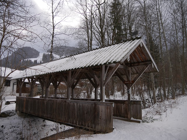 Holzbrücke in Pfronten-Kappel