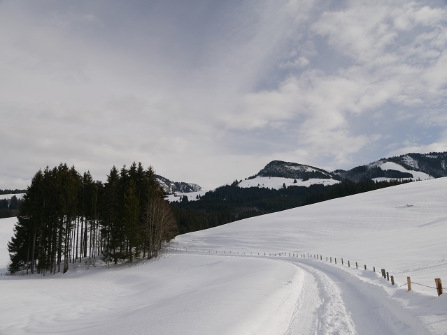 Winterwanderweg zur Alpe Sonthofer Hof