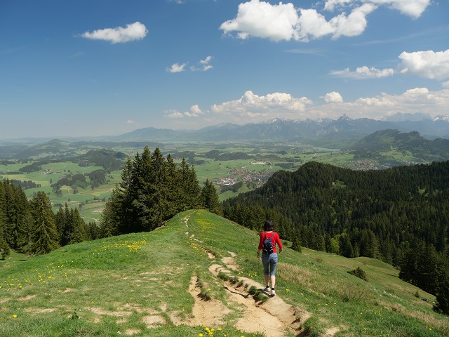 Abstieg von der Kappeler Alp