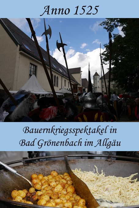 Bauernkriegsspektakel Anno 1525 in Bad Grönenbach im Unterallgäu