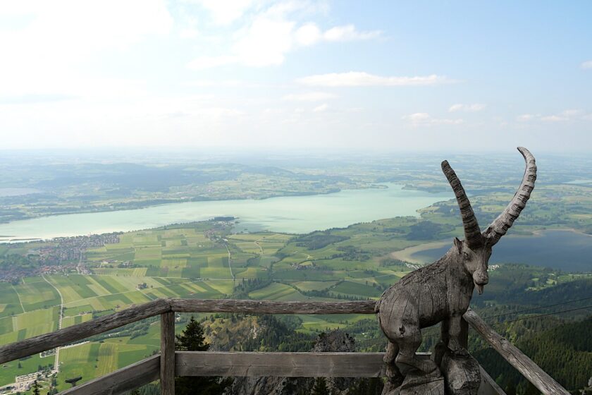 Aussichtsplattform auf dem Tegelberg
