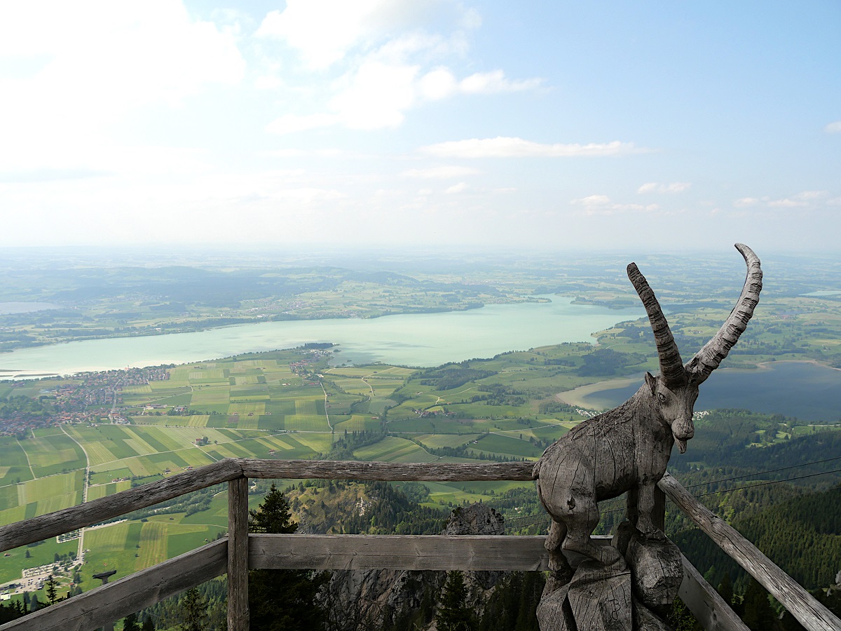 Aussichtsplattform auf dem Tegelberg