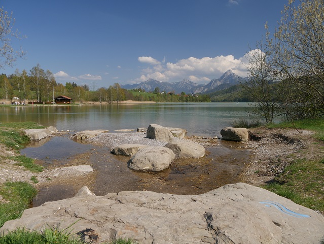 Badeplatz am Weißensee
