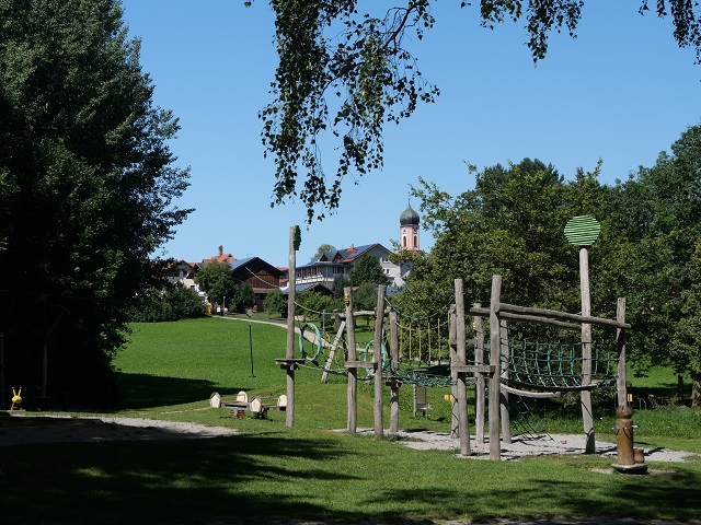 der Bienenspielplatz in Seeg