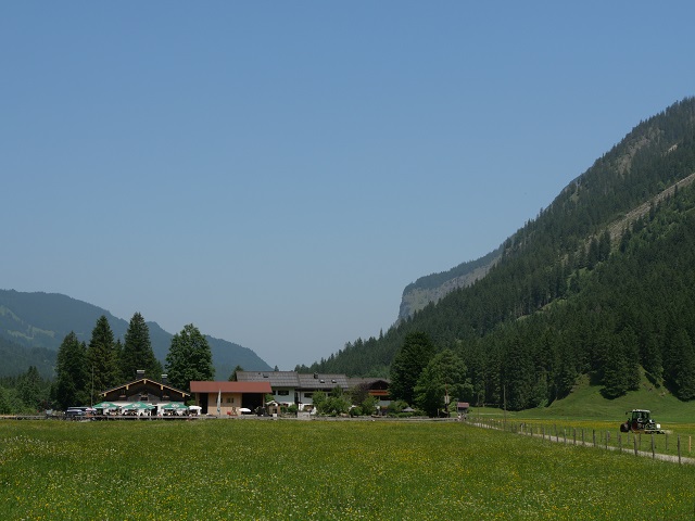 Blick auf die Alpe Eschbach