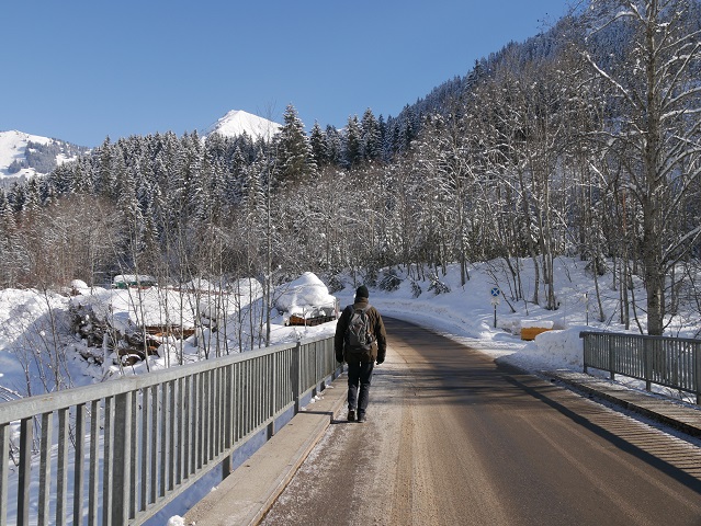 Brücke über die Breitach