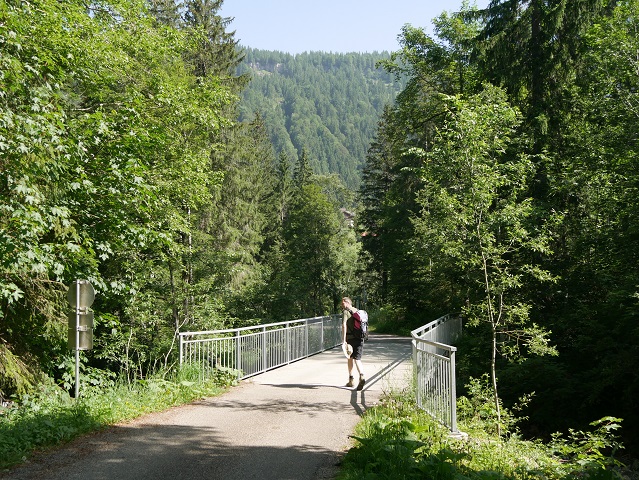 Brücke über die Bolgenach bei Balderschwang