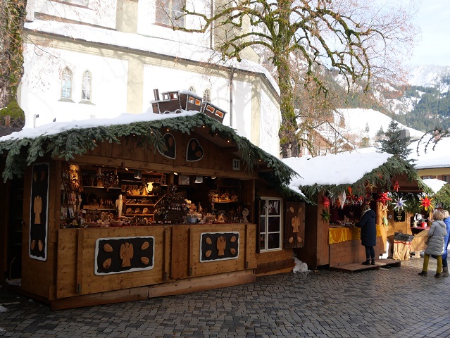 Bude auf dem Weihnachtsmarkt