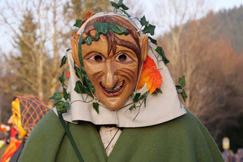 Dämmersprung in Grünenbach - das Bollermännle vom Motzacher Wald