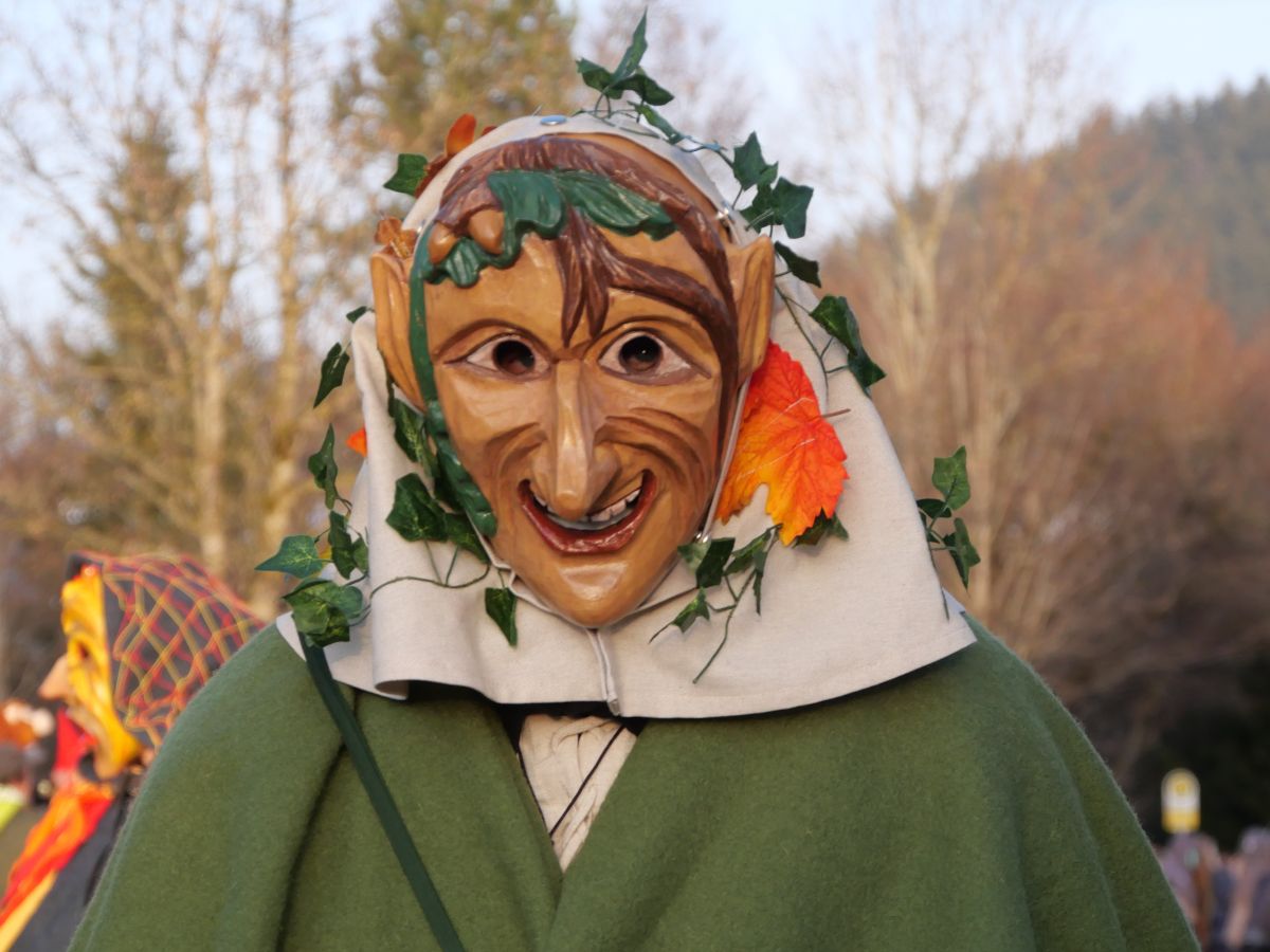 Dämmersprung in Grünenbach - das Bollermännle vom Motzacher Wald