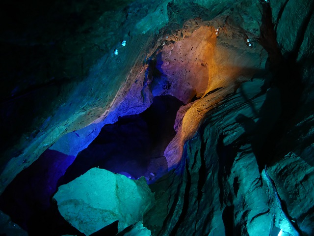 Der unterirdische Höhlensee in der Sturmannshöhle