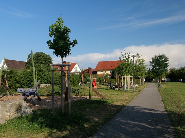 Der Spielplatz Libelle in Sontheim