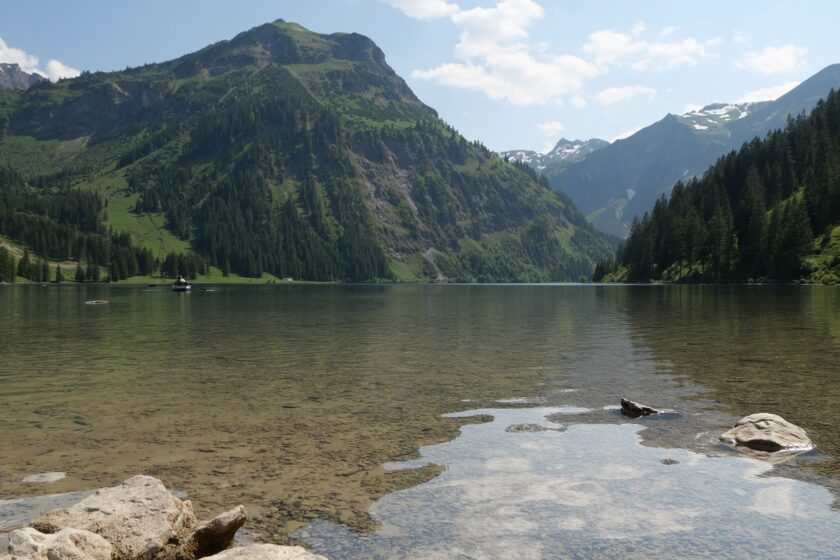 Der Vilsalpsee im Tannheimer Tal