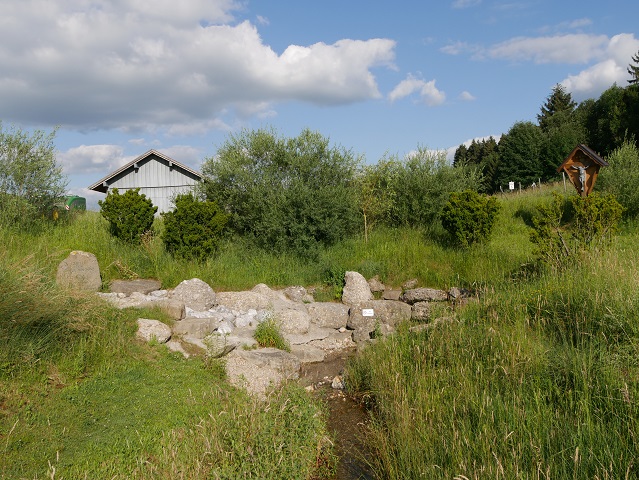 Die Günzquelle - Quelle der östlichen Günz in Günzach