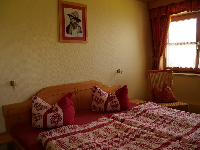 Doppelzimmer in der Enzianhütte auf 1804 m