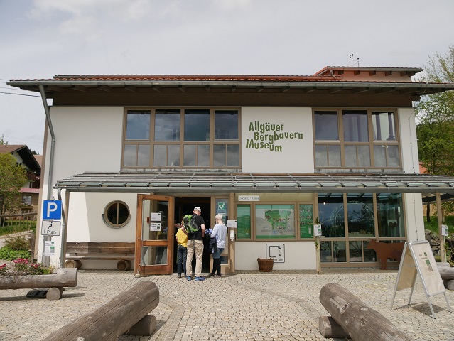Eingang zum Allgäuer Bergbauernmuseum
