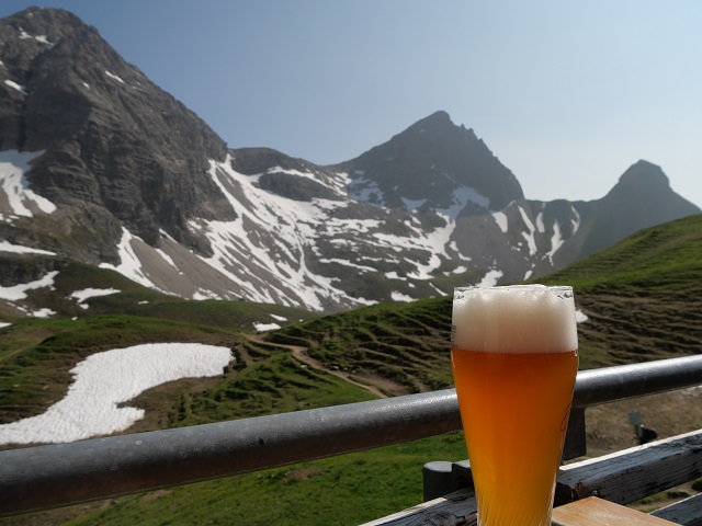 Einkehr auf der Rappenseehütte